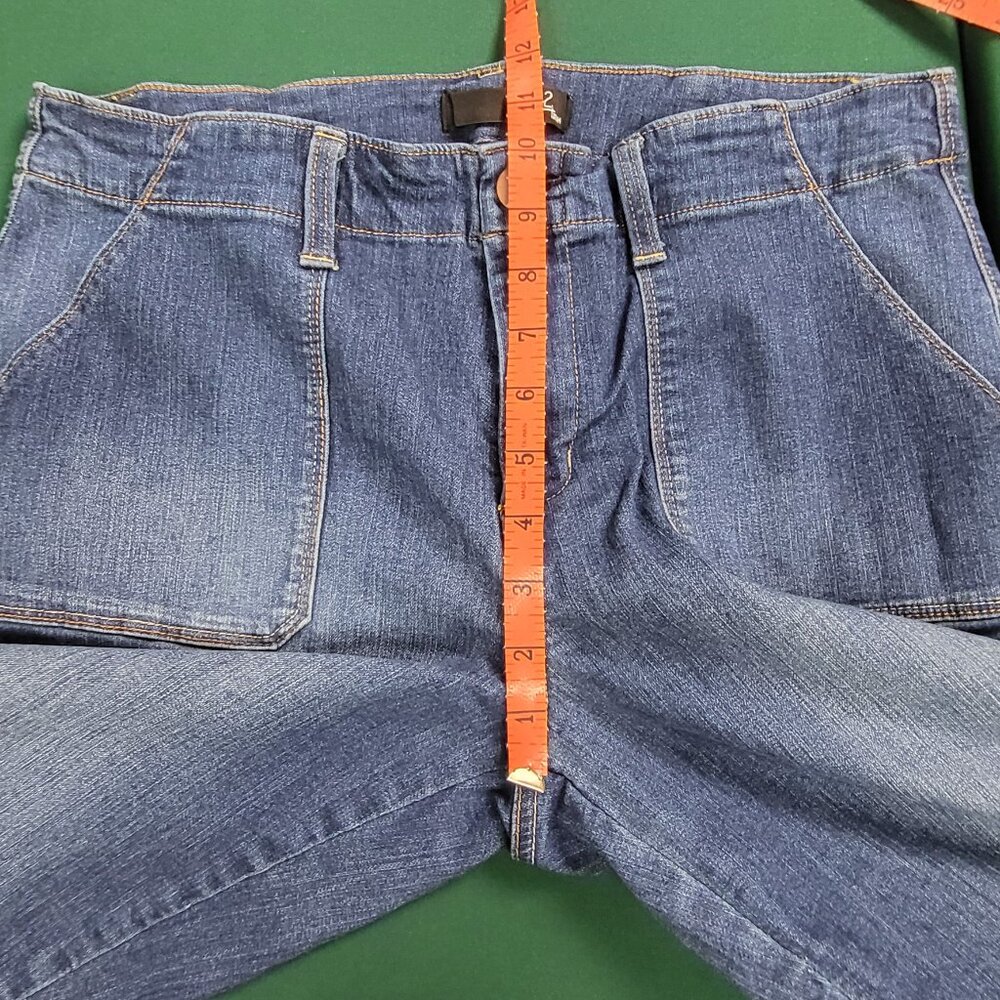 1822 jeans size 14 EUC cool-looking front patch pockets - Picture 8 of 9